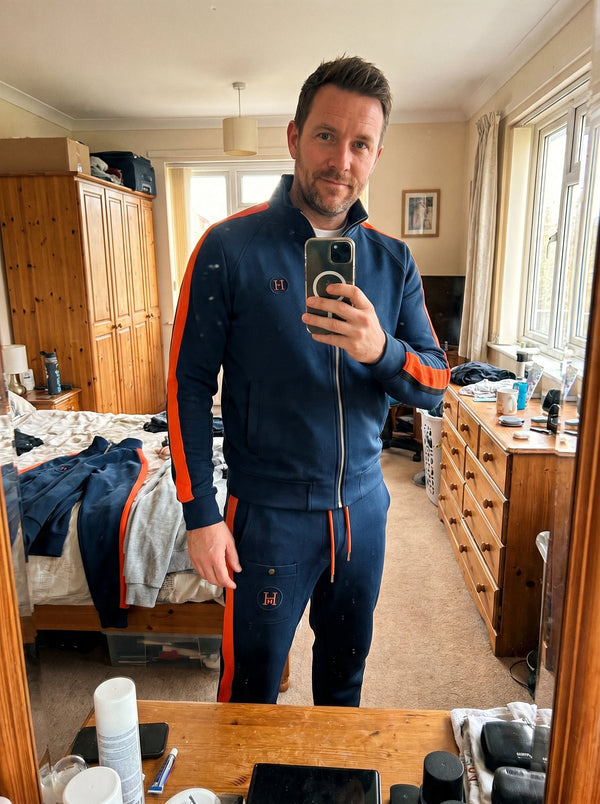 Everwyn customer David - tracksuit
