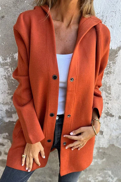 Lidia | Hooded Soft Knit Jacket