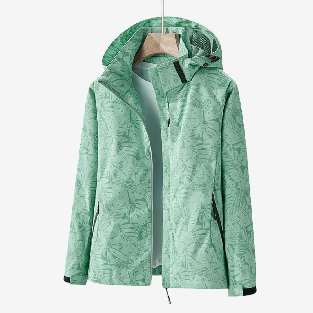 Melisande | Women's Printed Hooded Shell Jacket
