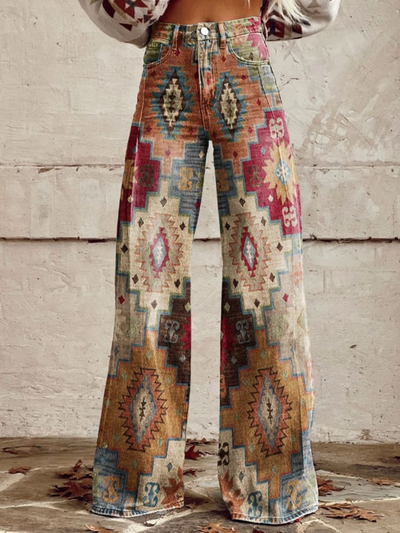 Boho Patterns | Flared Jeans