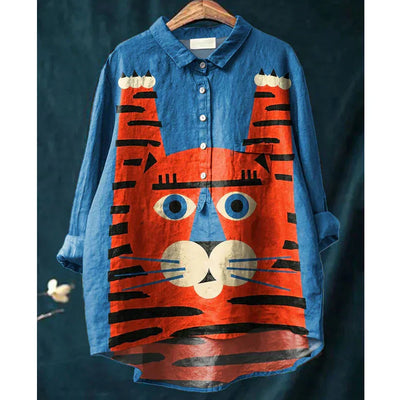 Enid | Bold Tiger Top