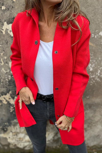 Lidia | Hooded Soft Knit Jacket