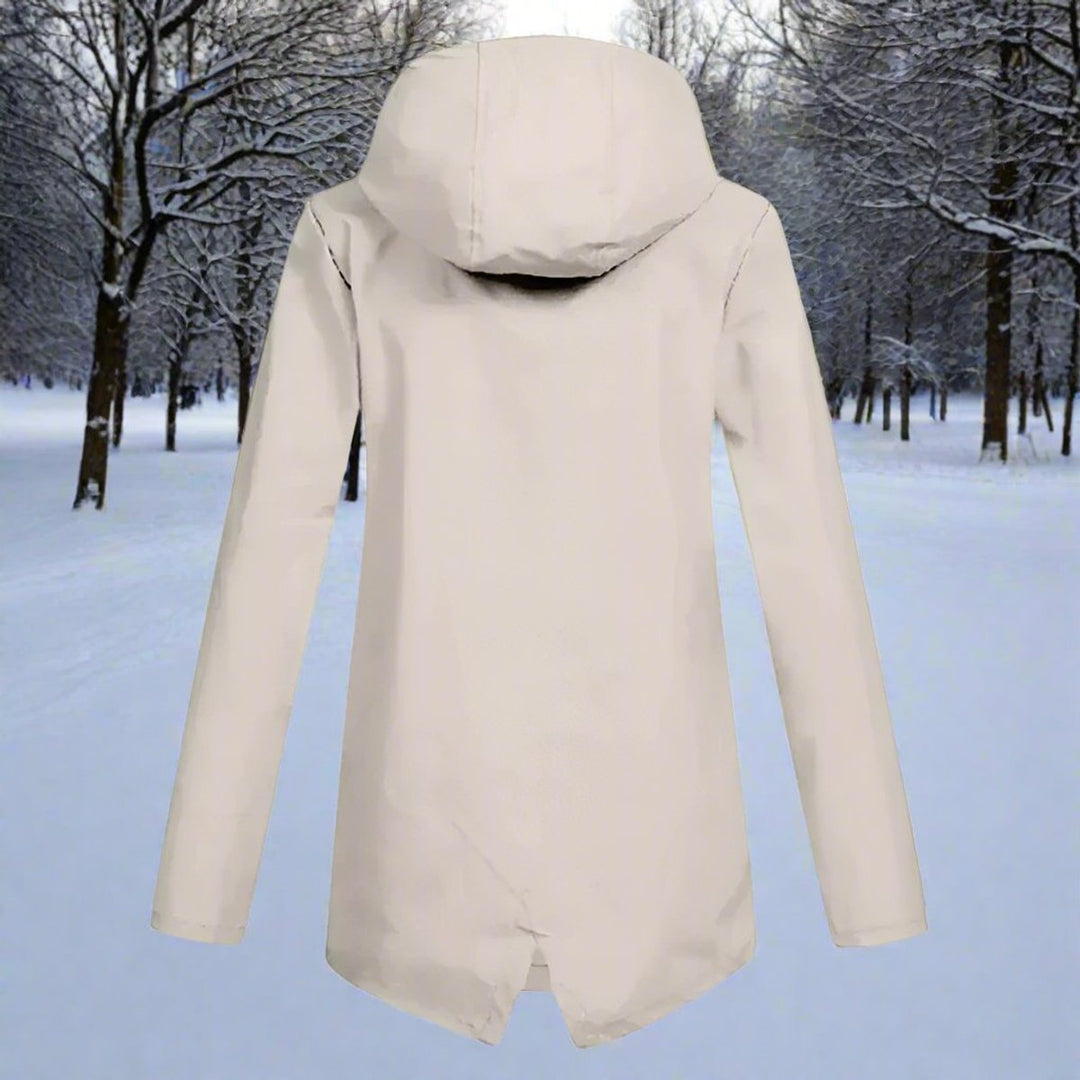 Vianne | Women's Hooded Anorak with Snap Pockets