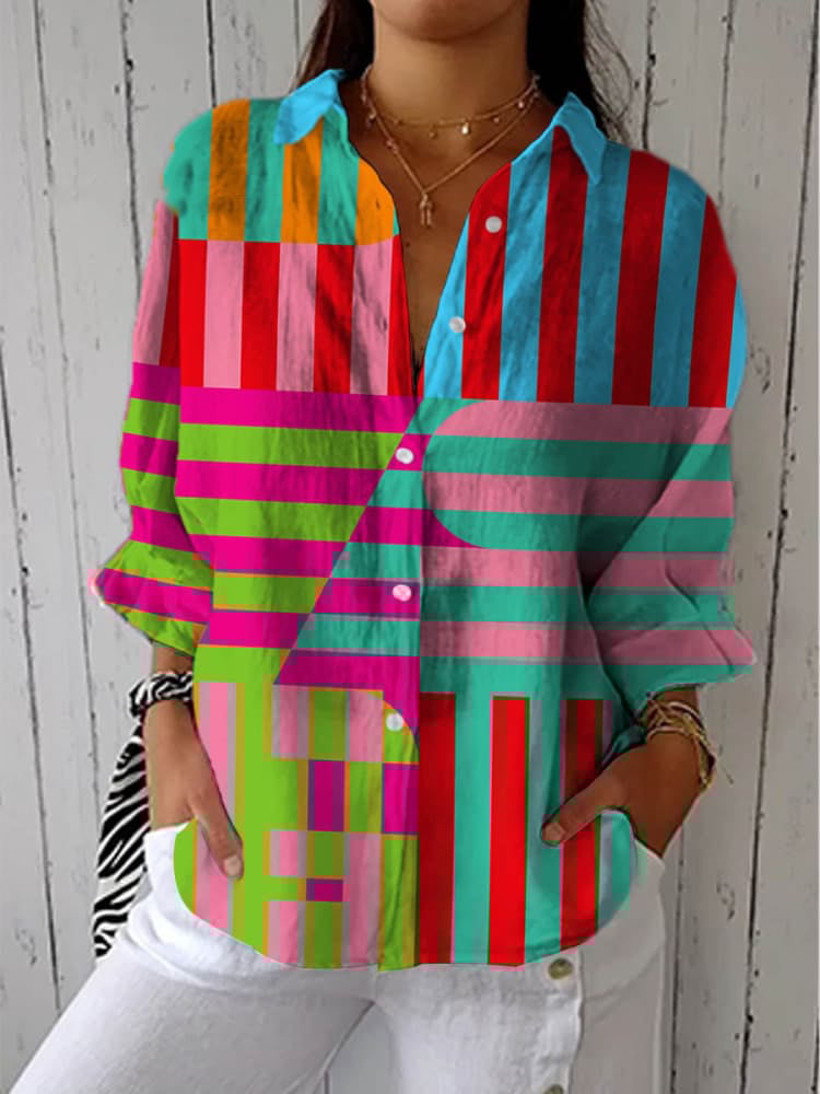 Nanna | Joyful Stripe Shirt