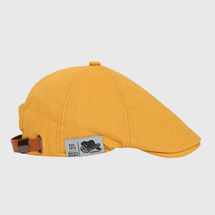 Colombine | Women's Classic Beret with Tab Detail