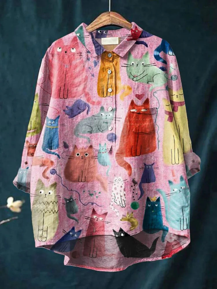 Estelle | Cat & Fish Tee