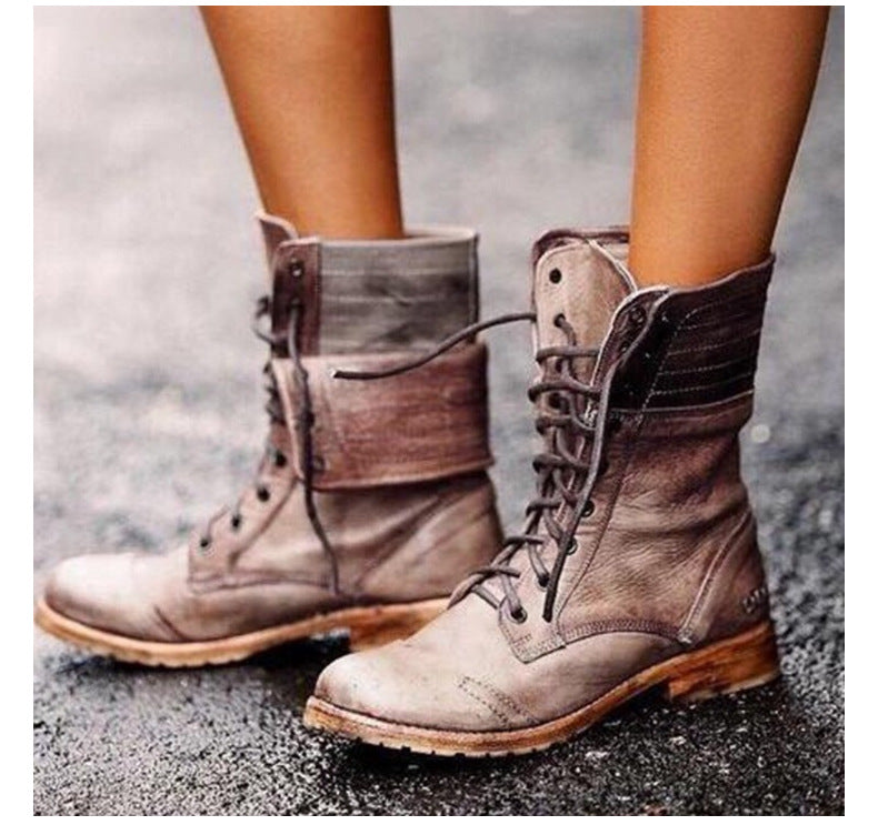 Clara | Women’s Vintage Lace-Up Boots