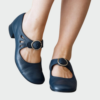 Olivia | Classic Buckle Mary Jane Shoes