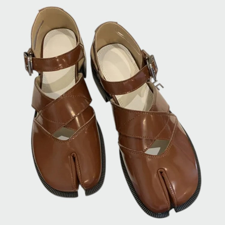 Olivia | Tabi Strap Mary Jane Shoes