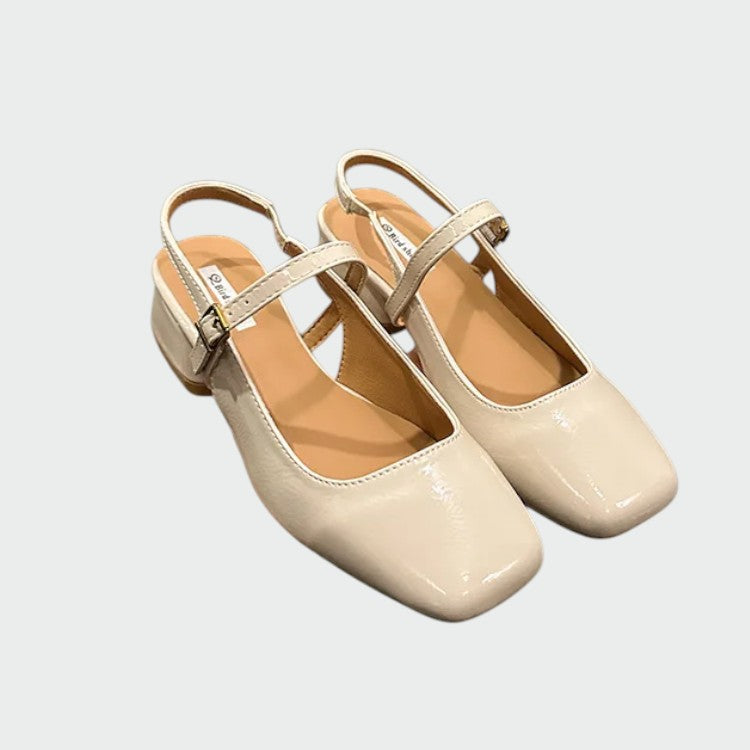 Olivia | Square Tip Mary Jane Shoes