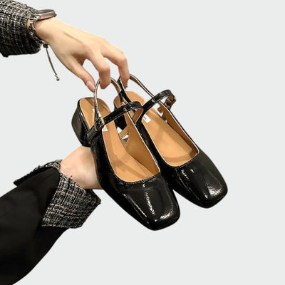 Olivia | Square Tip Mary Jane Shoes