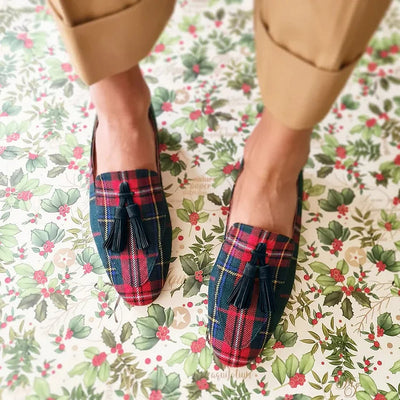 Isabella | Scottish Chic Loafer with Fringes