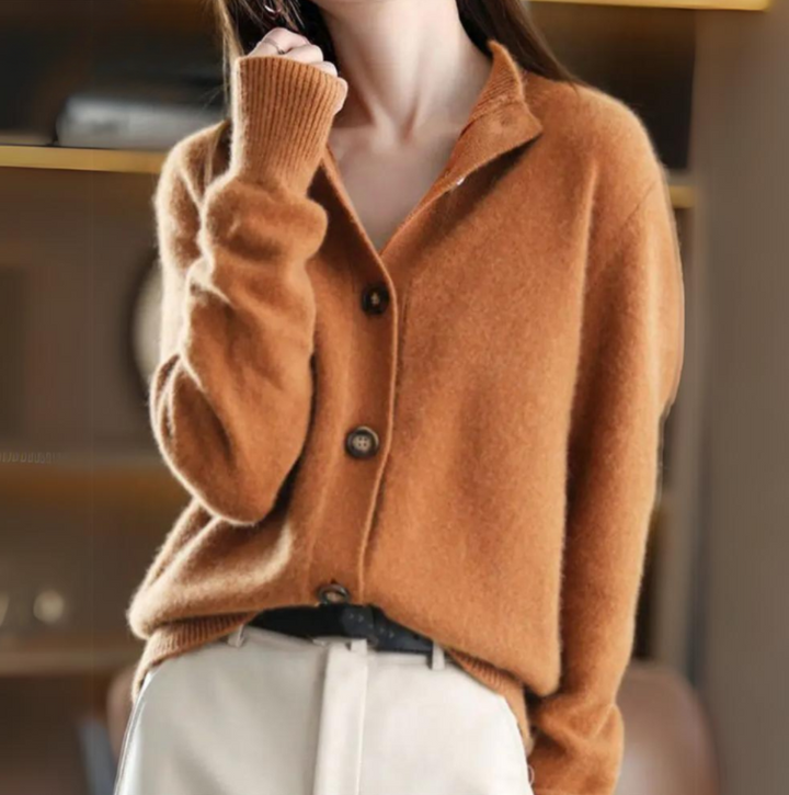 Celeste | Women's Button Cardigan with Oversized Buttons