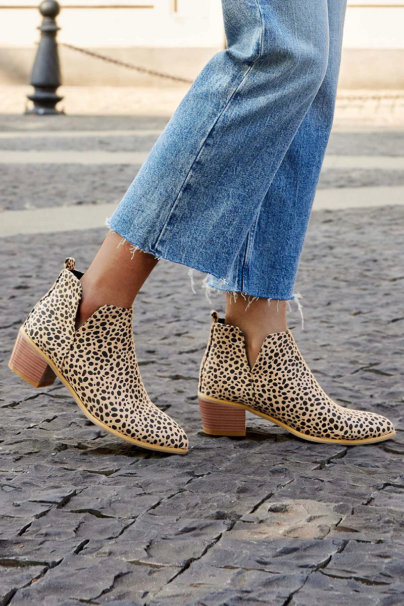 Sophie | Printed Ankle Boots