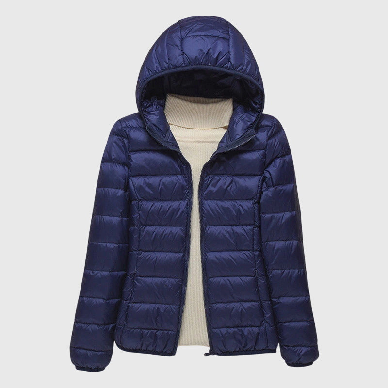 Leonie | Women's Quilted Puffer Jacket with Zip Front