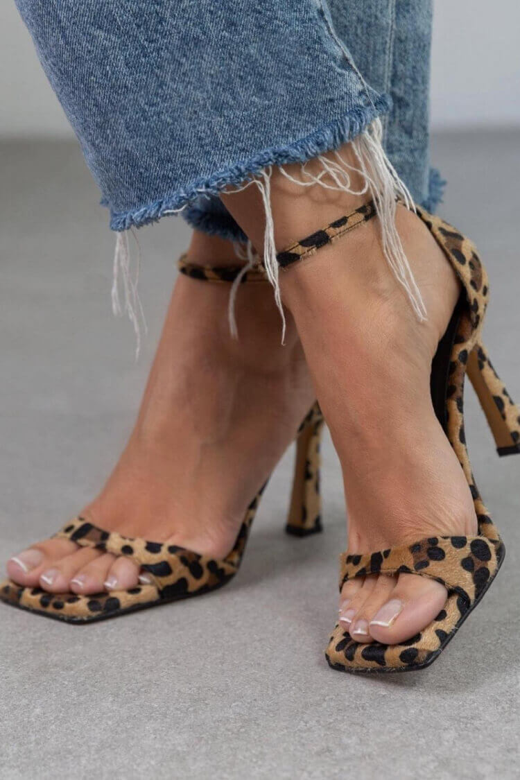 Leopard Print Heels | Heels