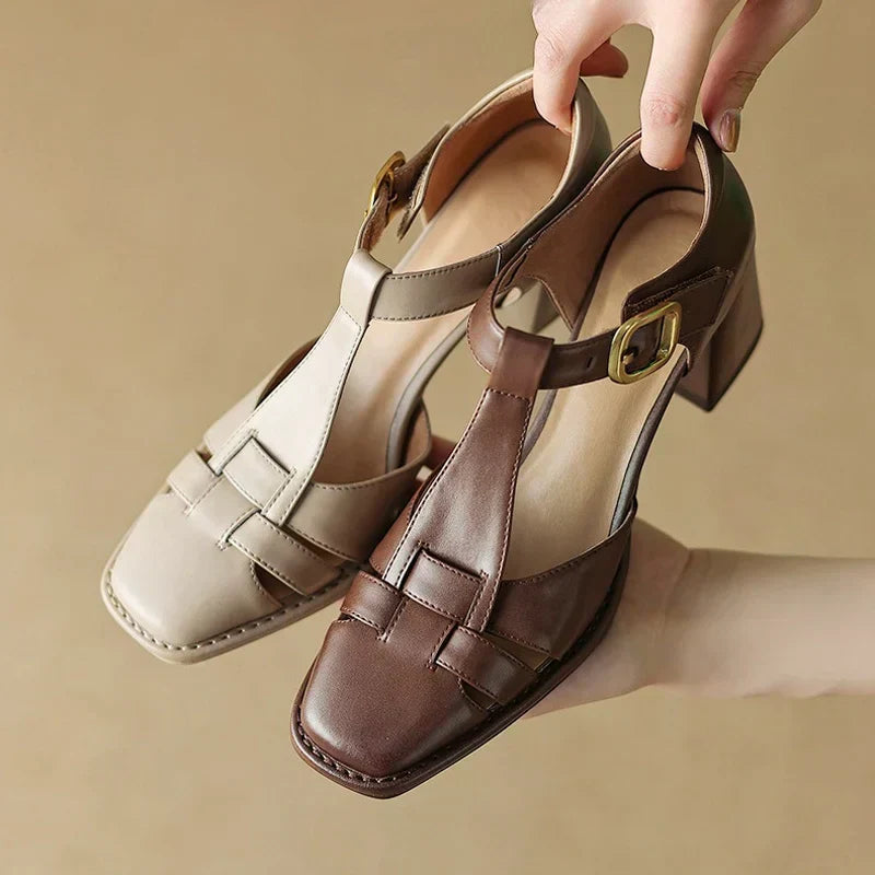 Michela | Square Toe Sandals