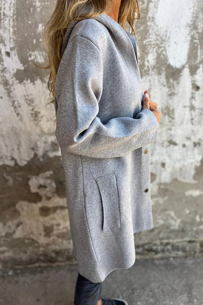 Lidia | Hooded Soft Knit Jacket
