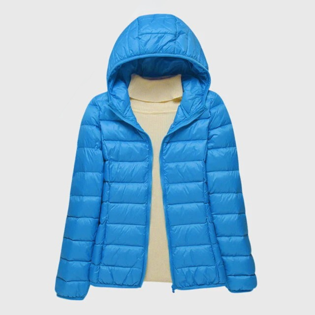 Leonie | Women's Quilted Puffer Jacket with Zip Front
