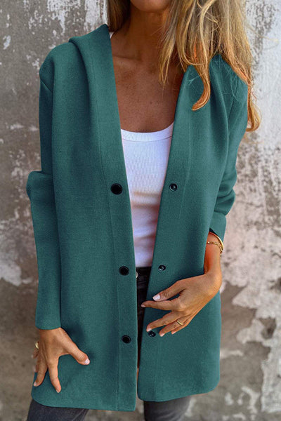 Lidia | Hooded Soft Knit Jacket
