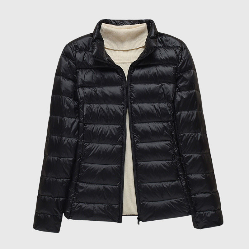 Leonie | Women's Quilted Puffer Jacket with Zip Front
