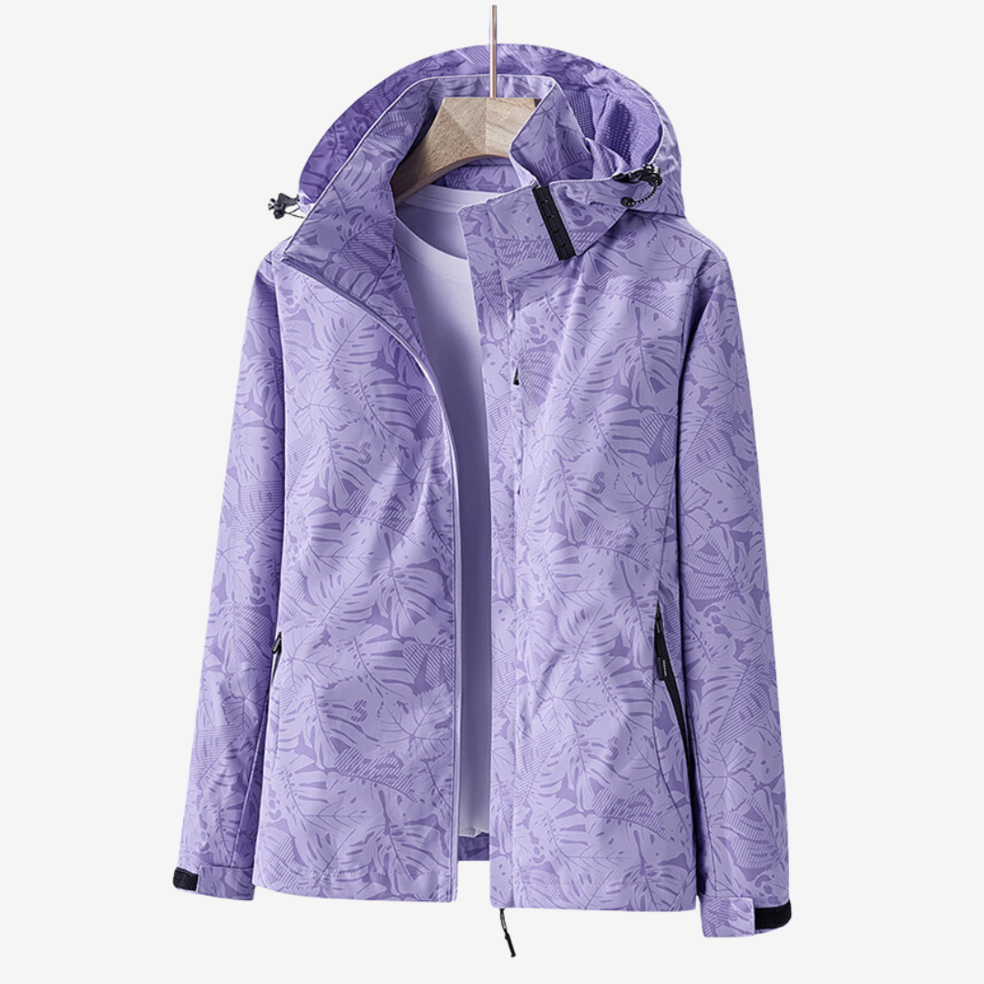 Melisande | Women's Printed Hooded Shell Jacket