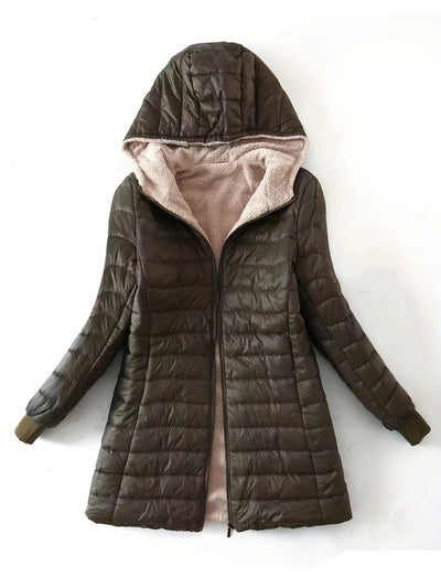 Michèle | Long Elegant Waterproof Coat