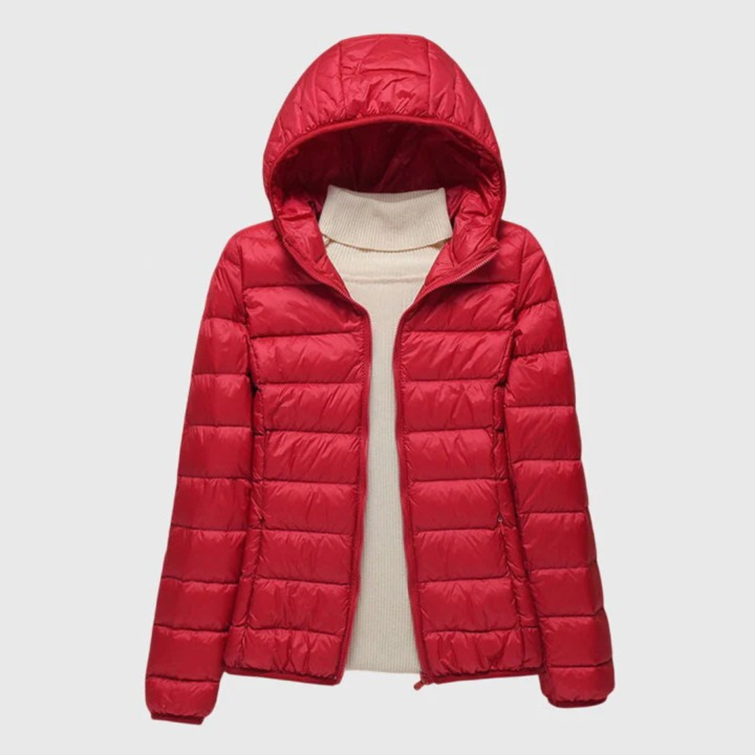 Leonie | Women's Quilted Puffer Jacket with Zip Front