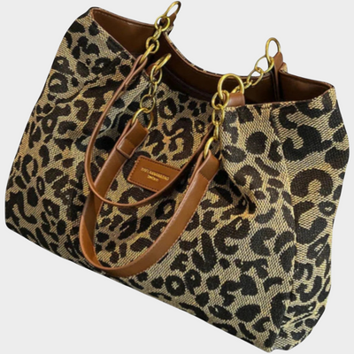 Kaia | Leopard Print Tote