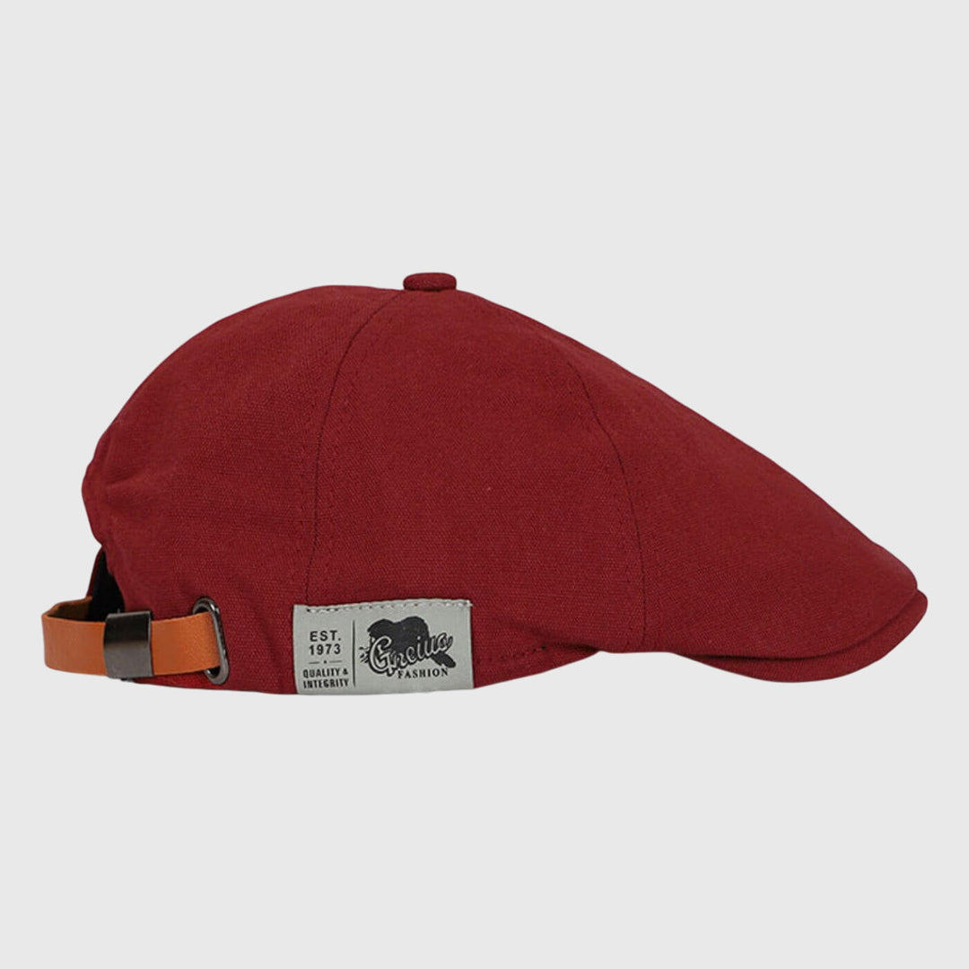 Colombine | Women's Classic Beret with Tab Detail