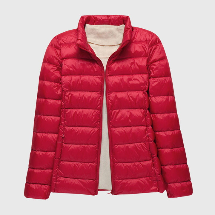 Leonie | Women's Quilted Puffer Jacket with Zip Front