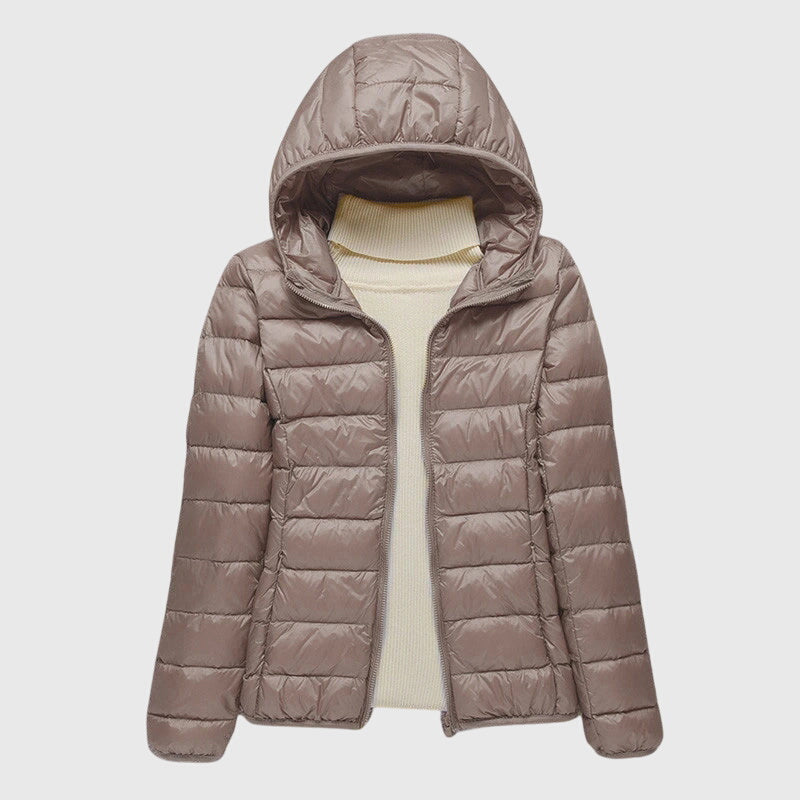 Leonie | Women's Quilted Puffer Jacket with Zip Front