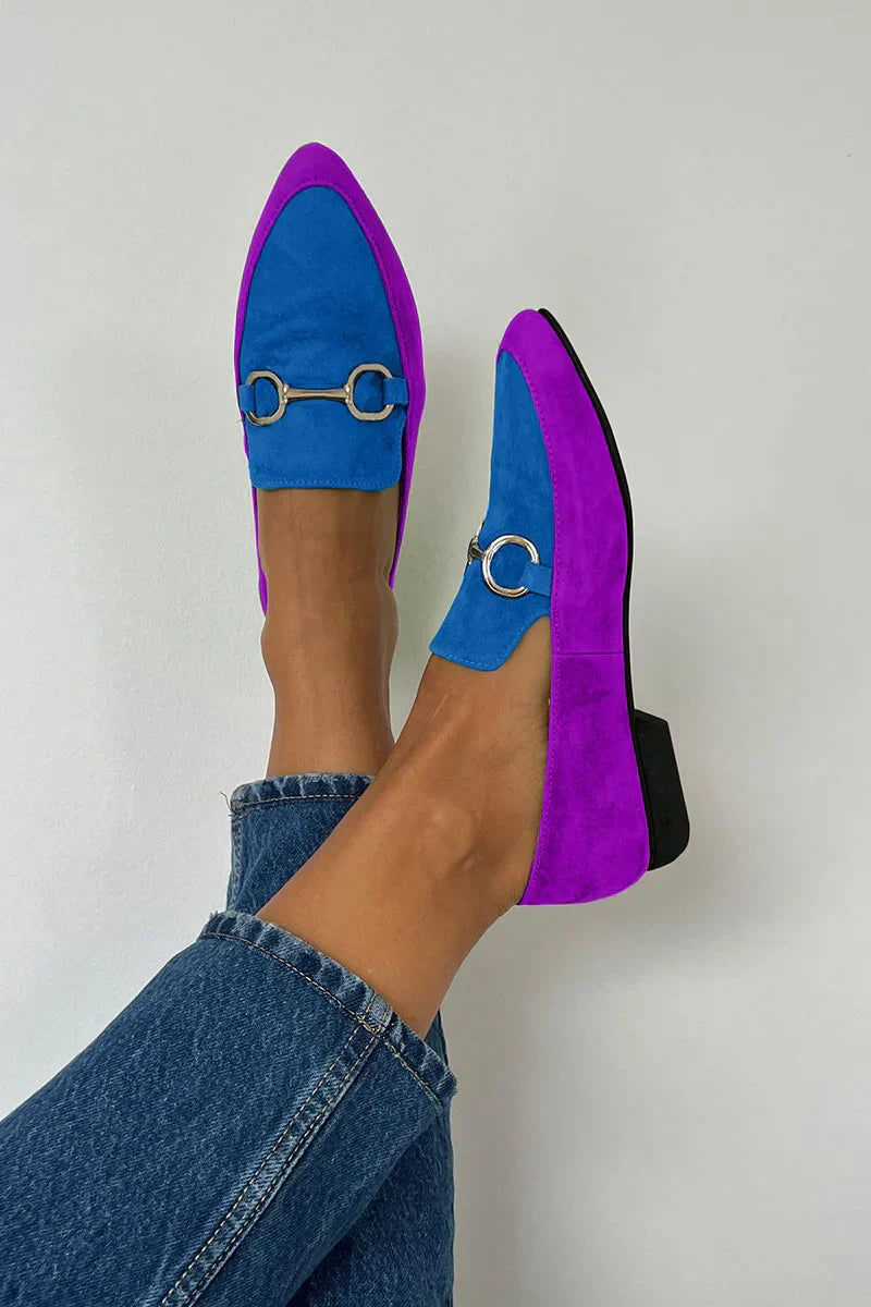 Sophia | Colorblock Loafers