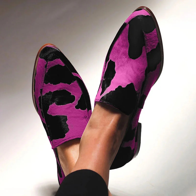 Sophie | Statement Animal-Print Loafers