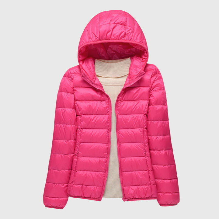 Leonie | Women's Quilted Puffer Jacket with Zip Front
