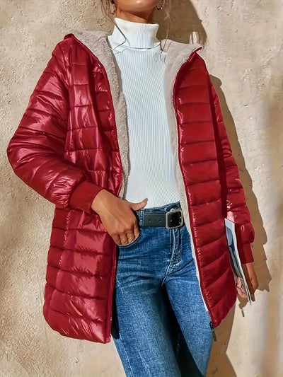 Michèle | Long Elegant Waterproof Coat