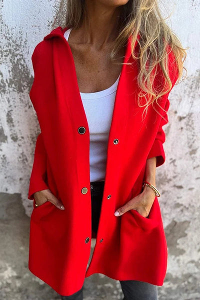 Lidia | Hooded Soft Knit Jacket