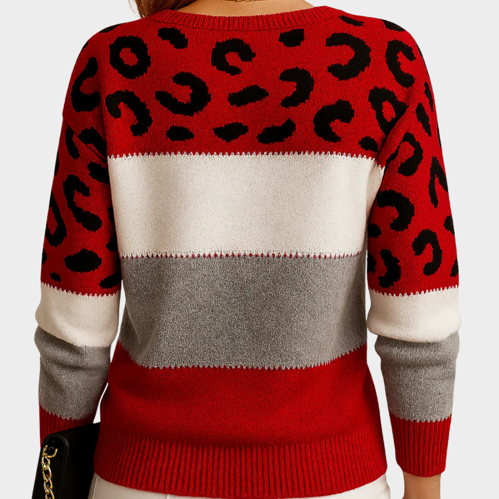 Zaya | Leopard Print Sweater