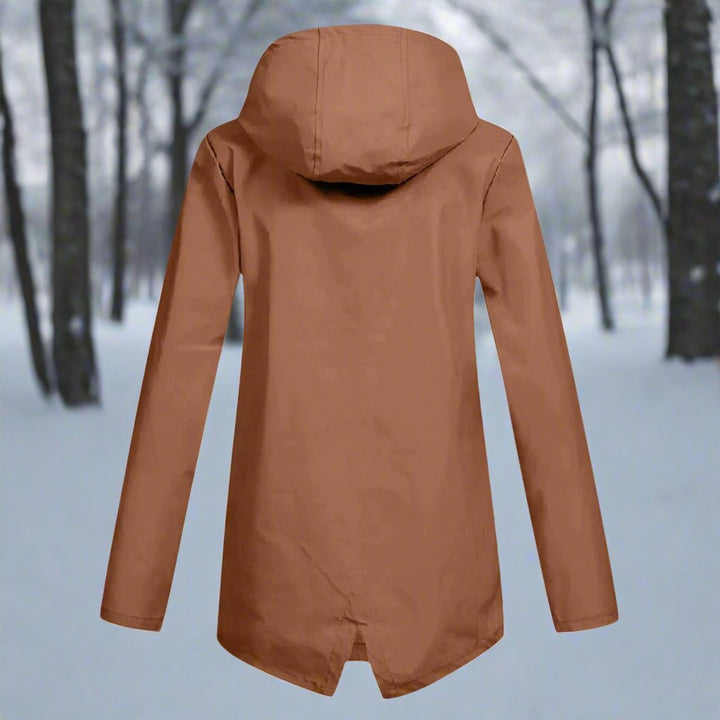 Vianne | Women's Hooded Anorak with Snap Pockets