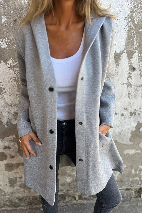 Lidia | Hooded Soft Knit Jacket