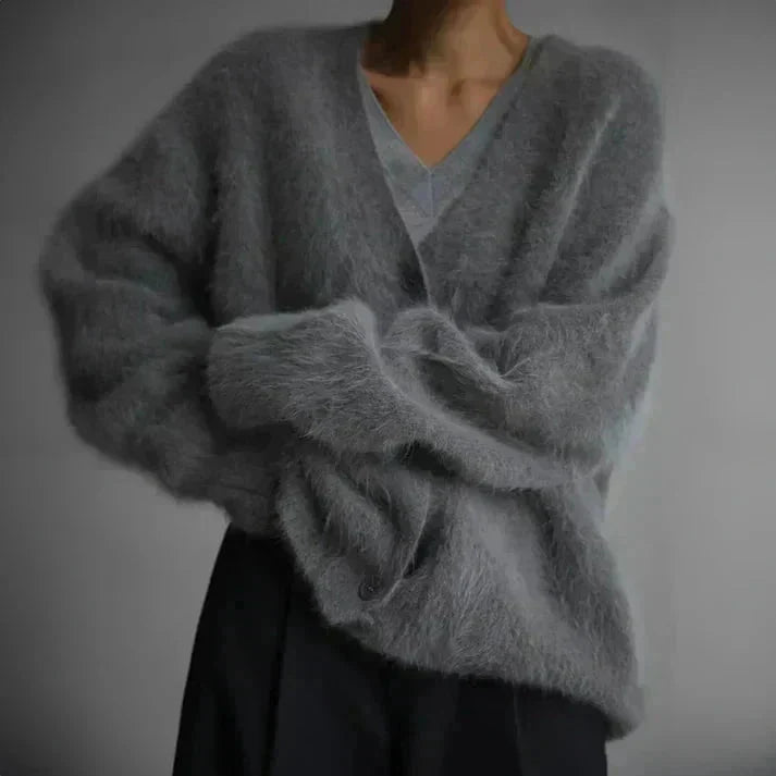 Katia | Women's Brushed V-Neck Cardigan