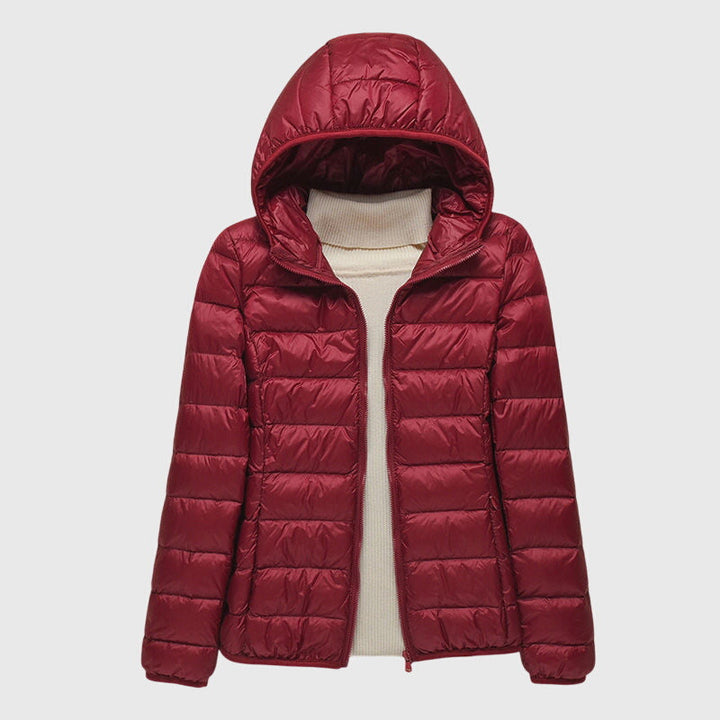Leonie | Women's Quilted Puffer Jacket with Zip Front