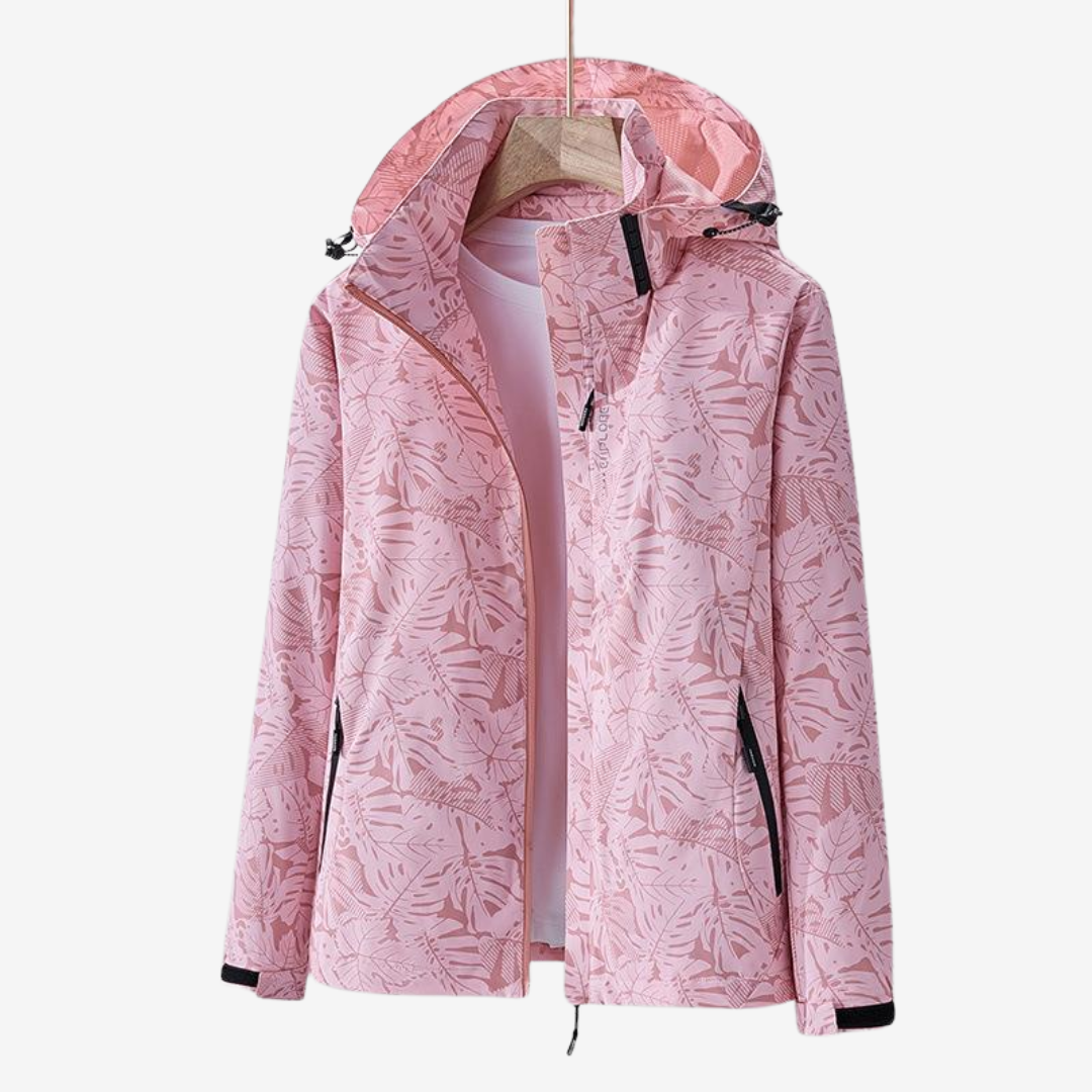 Melisande | Women's Printed Hooded Shell Jacket
