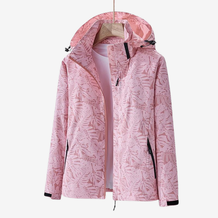 Melisande | Women's Printed Hooded Shell Jacket