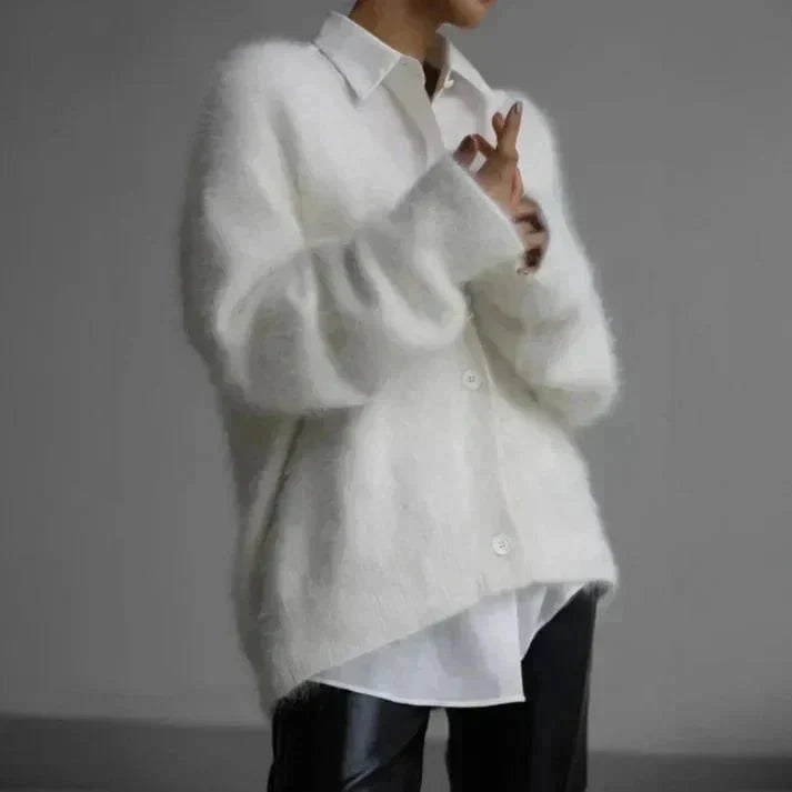 Katia | Women's Brushed V-Neck Cardigan