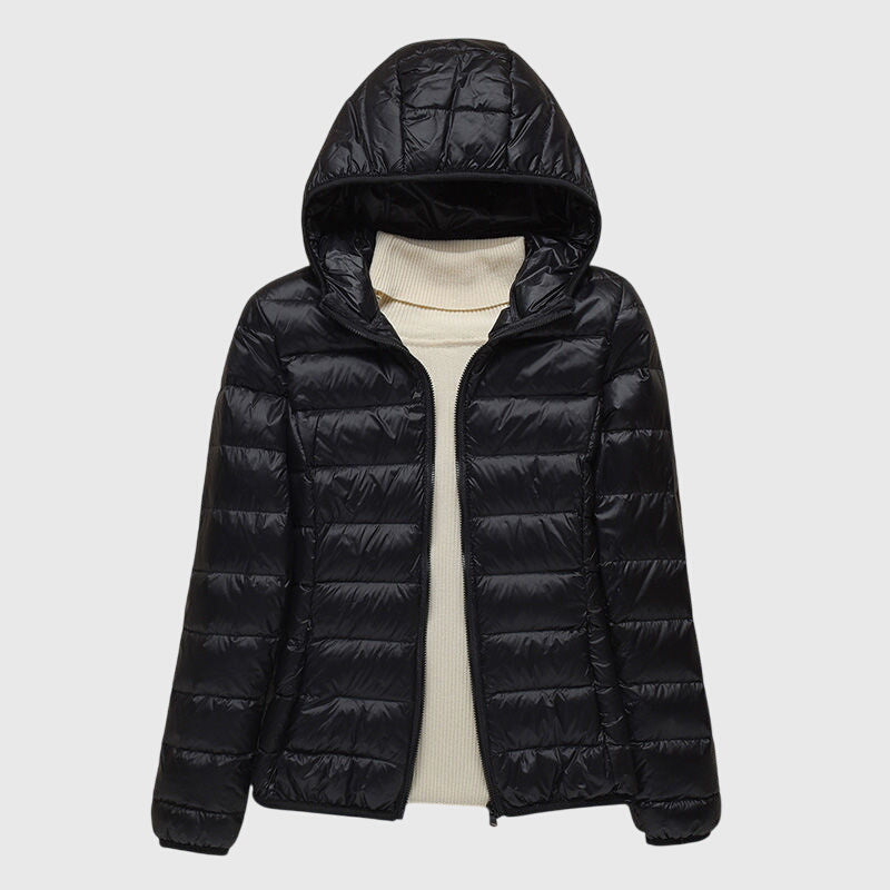 Leonie | Women's Quilted Puffer Jacket with Zip Front