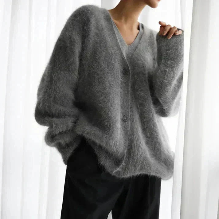 Katia | Women's Brushed V-Neck Cardigan