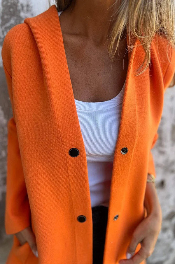Lidia | Hooded Soft Knit Jacket