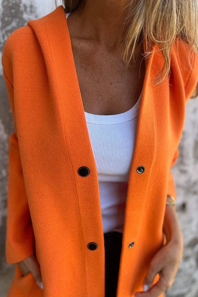 Lidia | Hooded Soft Knit Jacket