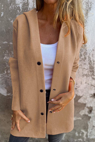 Lidia | Hooded Soft Knit Jacket